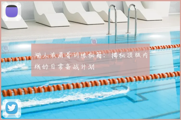 湖人浓眉哥训练秘籍：揭秘顶级内线的日常备战计划